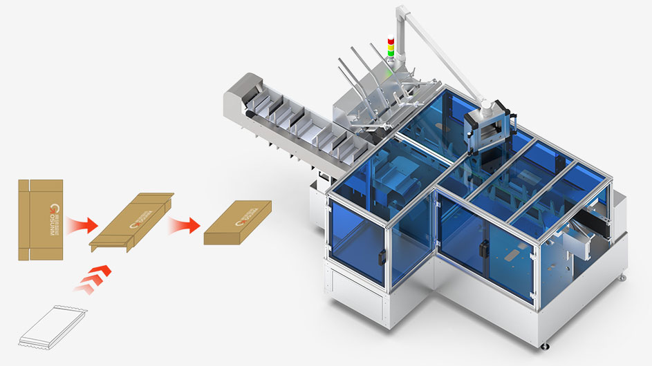 Tuck-In Cartoning Machine