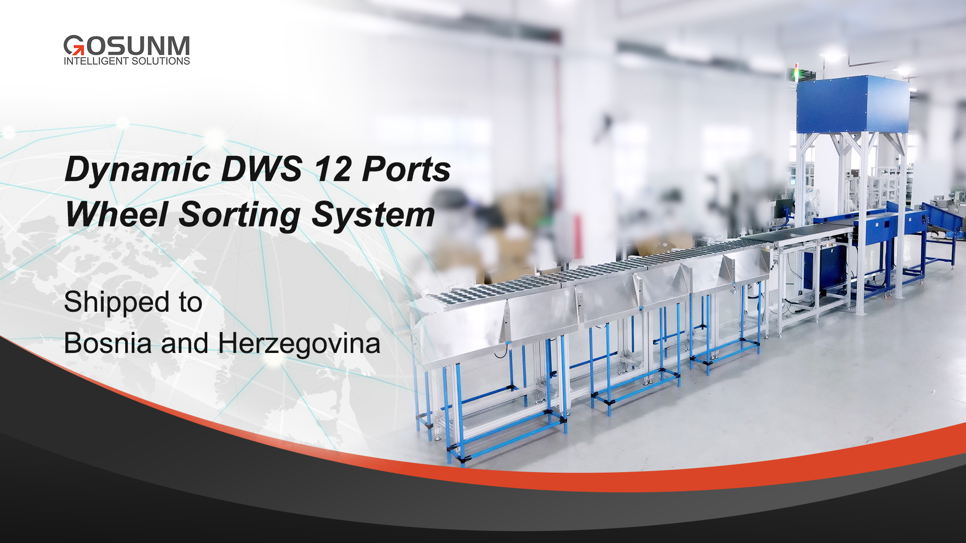 Dynamic dws and balance wheel sorting line delivery