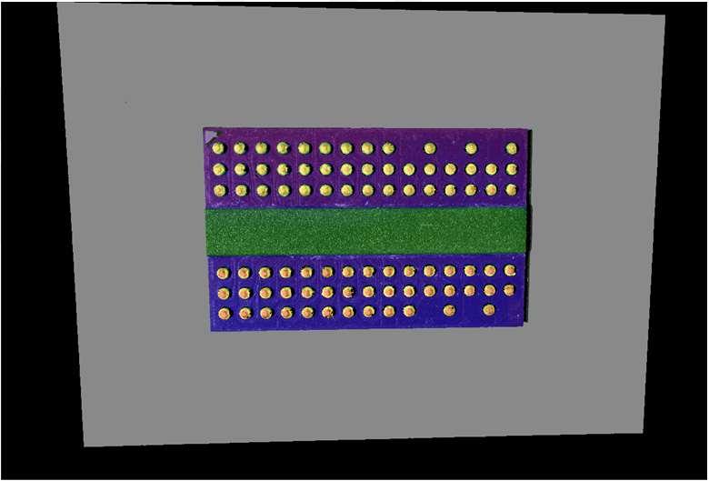 IC package pin flatness inspection