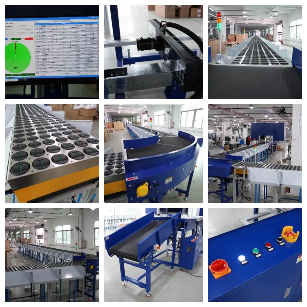 parcel sorting machine detail