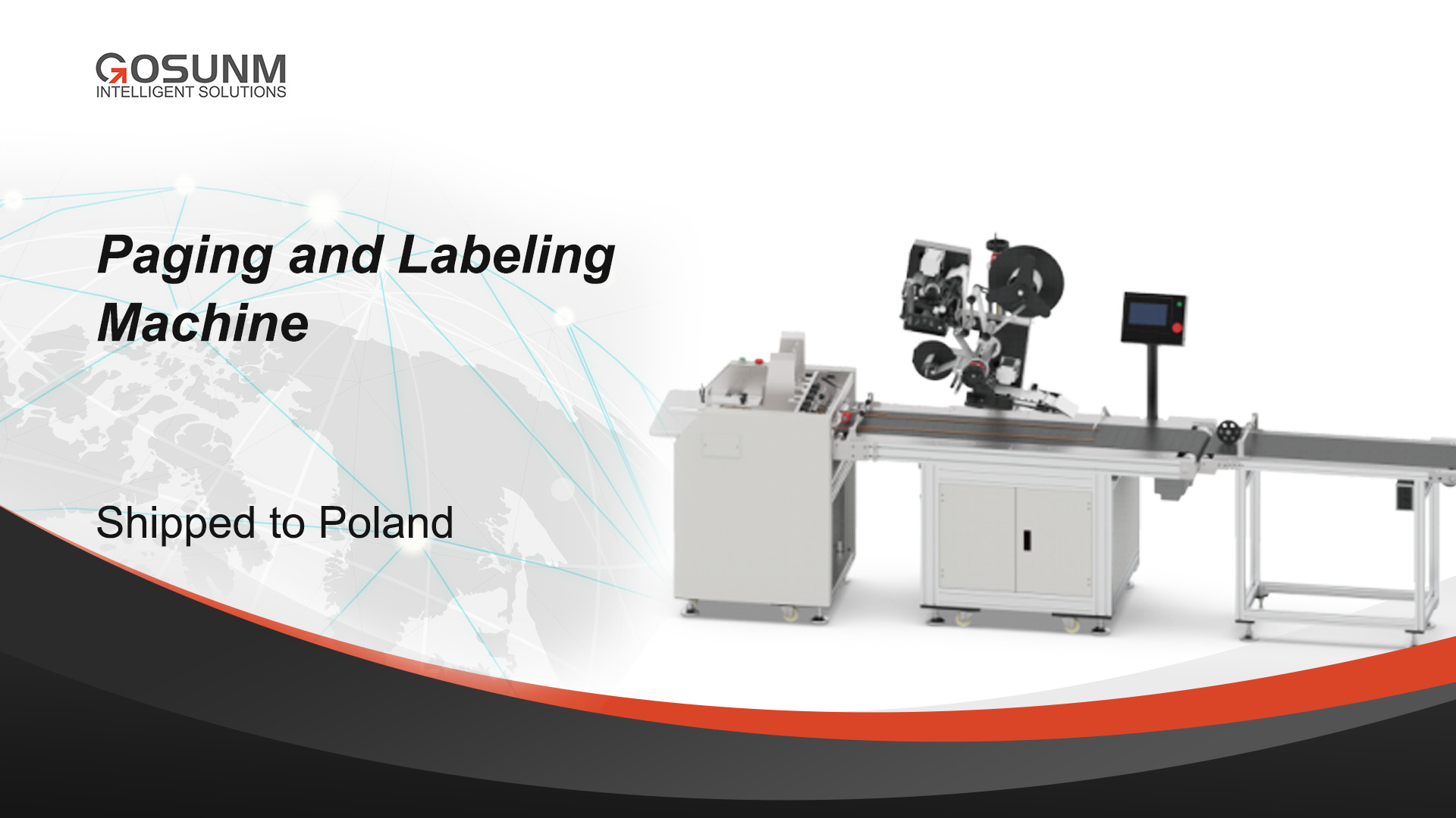 Paging and Labeling Machine Shipped to Poland