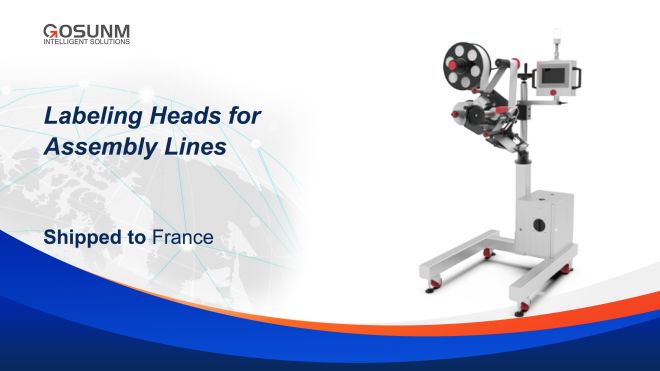 Wholesale fully automatic flat labeling head