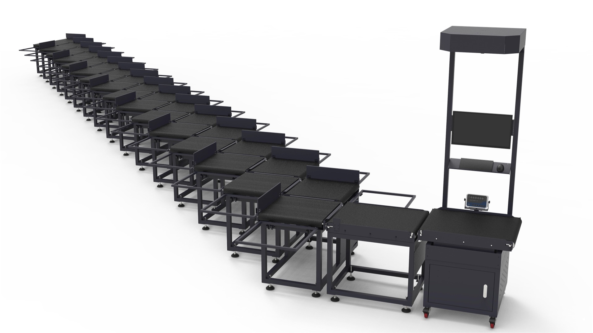 Static DWS with Z Type Belt Sorter Static DWS with Z Type Belt Sorter.jpg