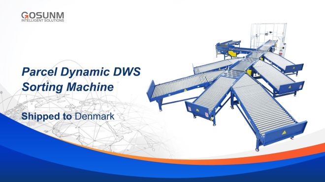 DWS intelligent sorting production line successfully delivered to Denmark