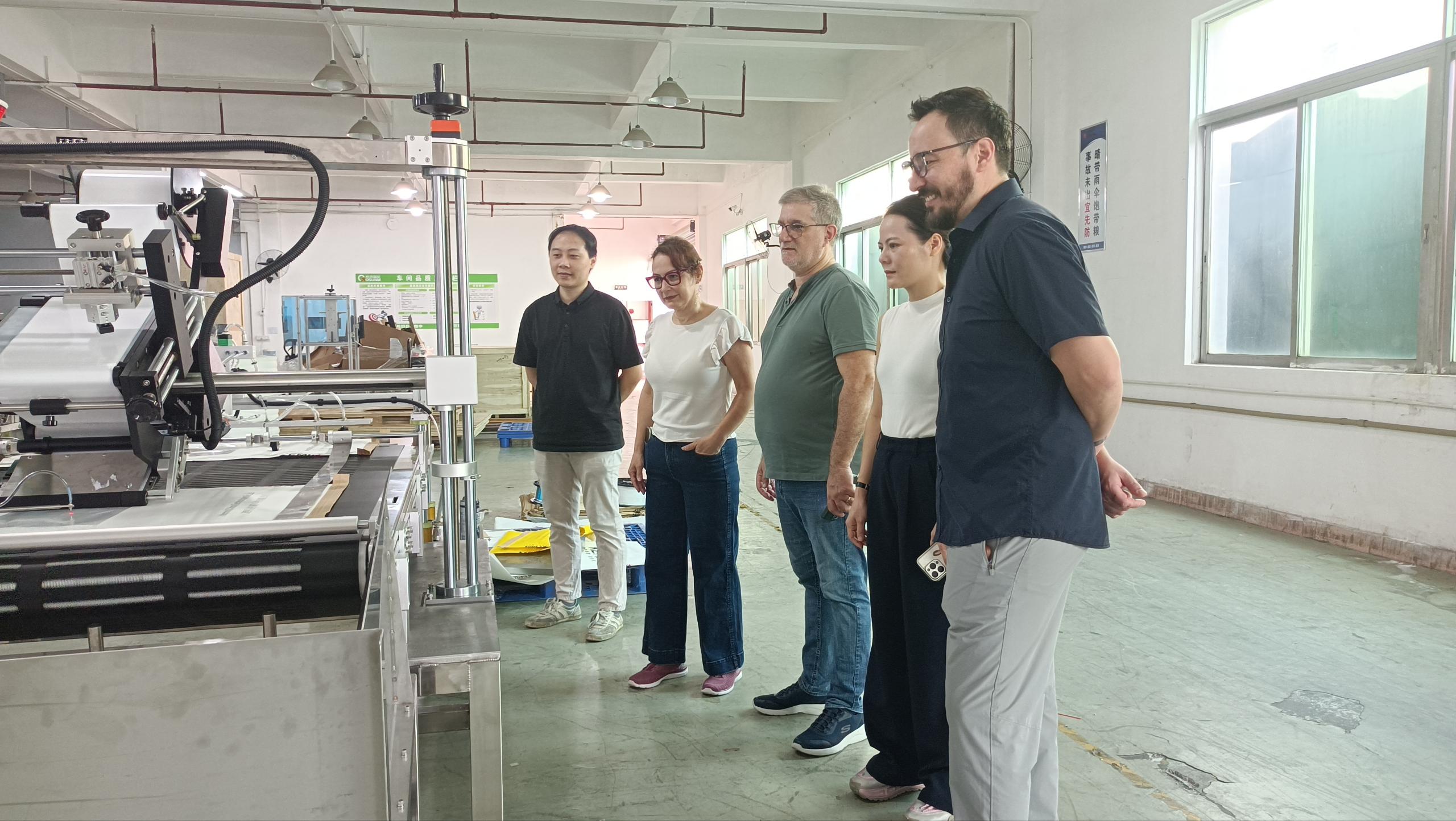 Gosunm welcomes Chilean partners to visit factory