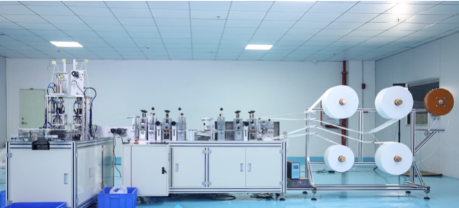 Gosunm customized fish style 1+1 mask making machine