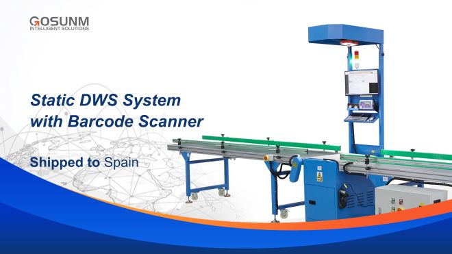 Static DWs System with Barcode Scanner Shipped to Spain