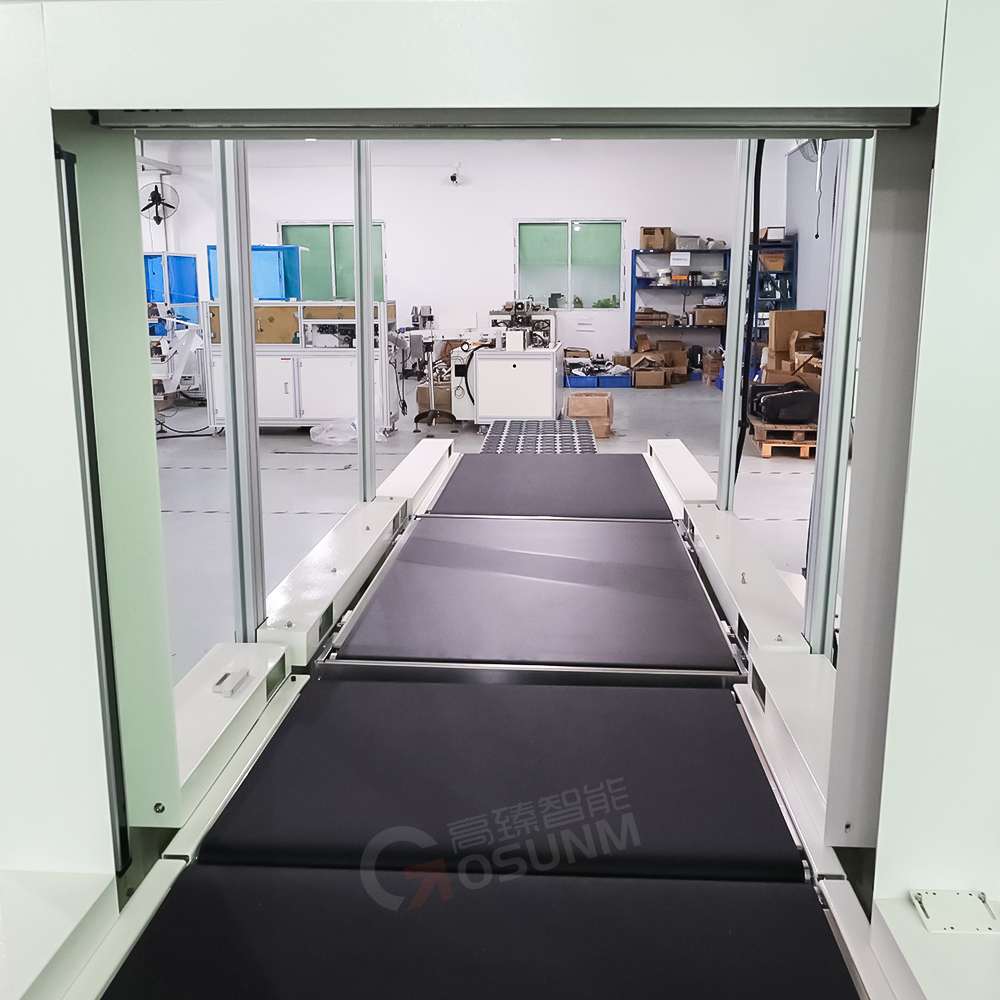 Dynamic DWS(3D scanner with line laser) with Wheel Sorter