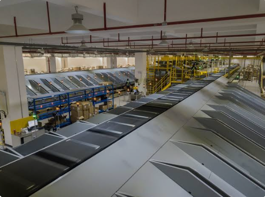 cross belt sorter