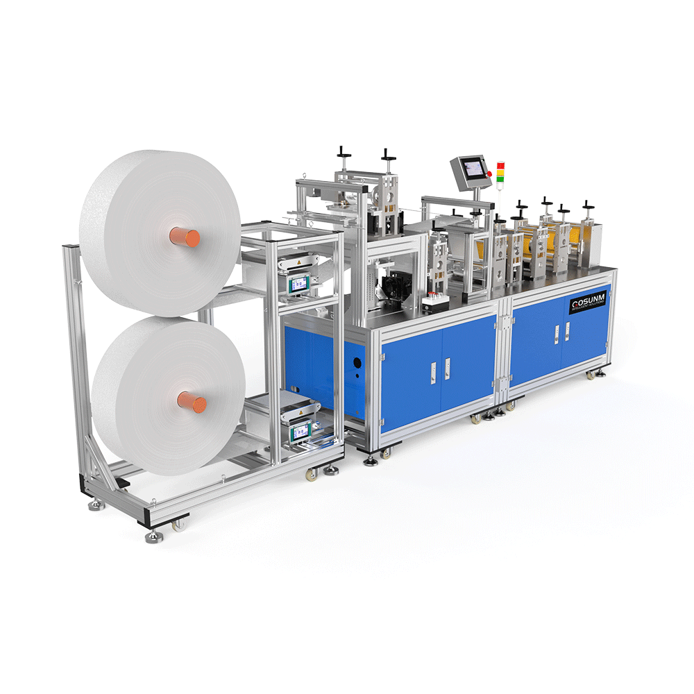 Non-woven Products Manufacturing Equipment | For Shoe Covers, Boot Covers, Surgical Caps & Toilet Seat Covers