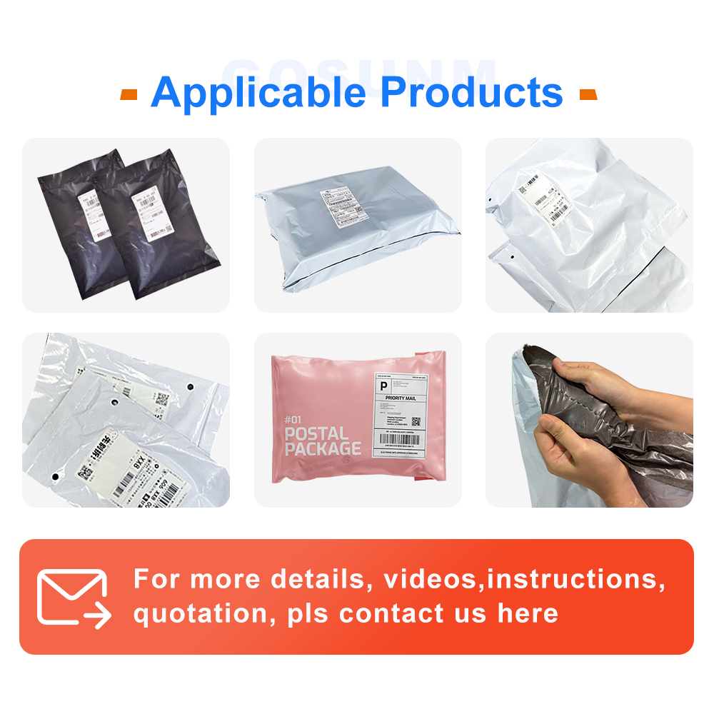 Express Parcel Bagging Printing & Labeling Machine
