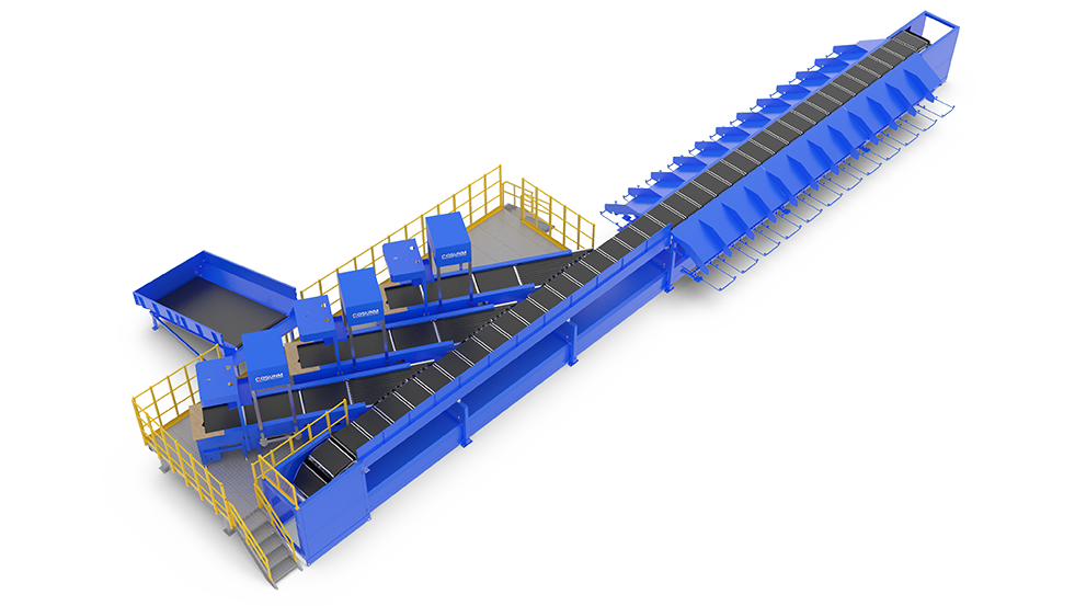Linear Cross Belt Sorter