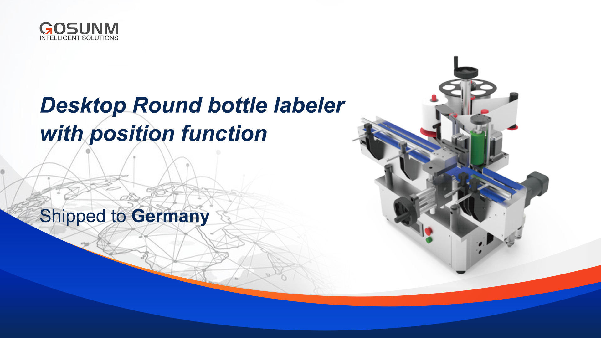 Wholesale Delivery of 10 Custom 212T Labeling Machines to Germany