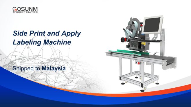 Gosunm High-Efficiency Real-Time Print-and-Apply Labeling System Successfully Delivered
