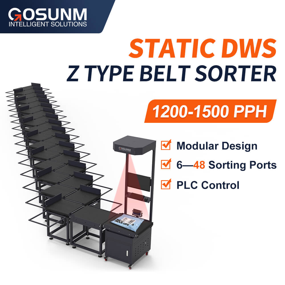 Smart Logistics: Static DWS + Z-Type Belt Sorter &ndash; The Ultimate Small Parcel Solution