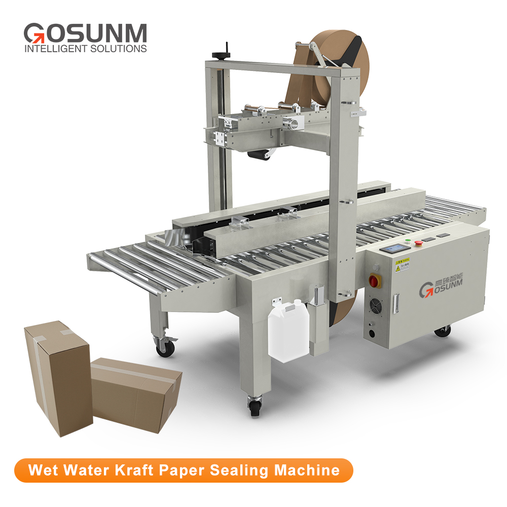 Semi-Automatic Wet Water Kraft Paper Carton Sealing Machine