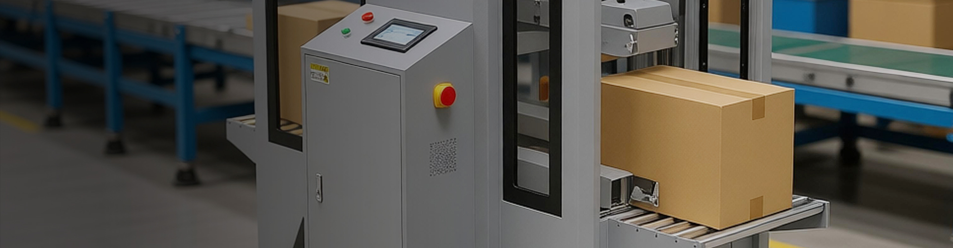 Auto Kraft Paper Carton Sealing Machine