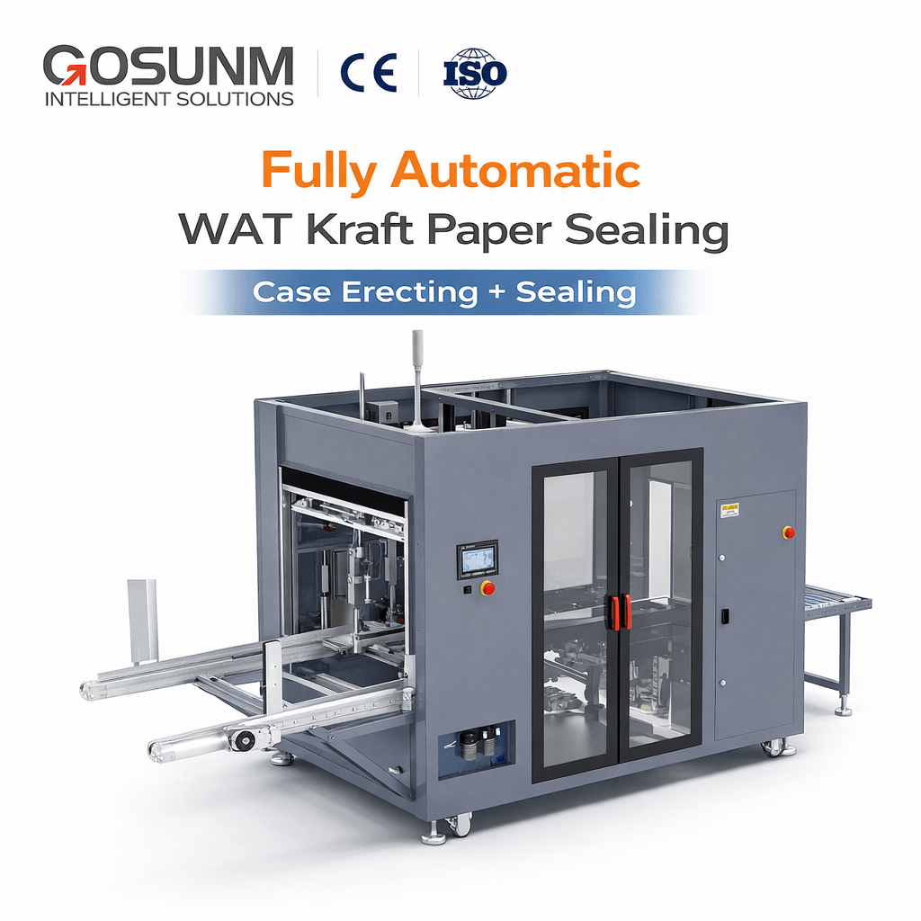 Auto Case Erector Kraft Tape Sealer