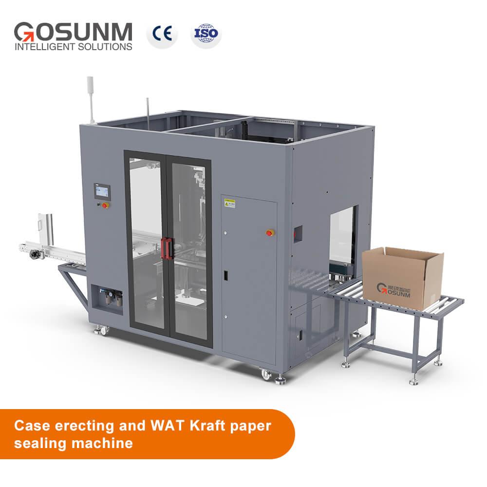 Auto Case Erector Kraft Tape Sealer