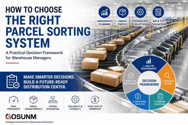 How to Choose the Right Parcel Sorting System: A Practical Decision Framework for Warehouse Managers