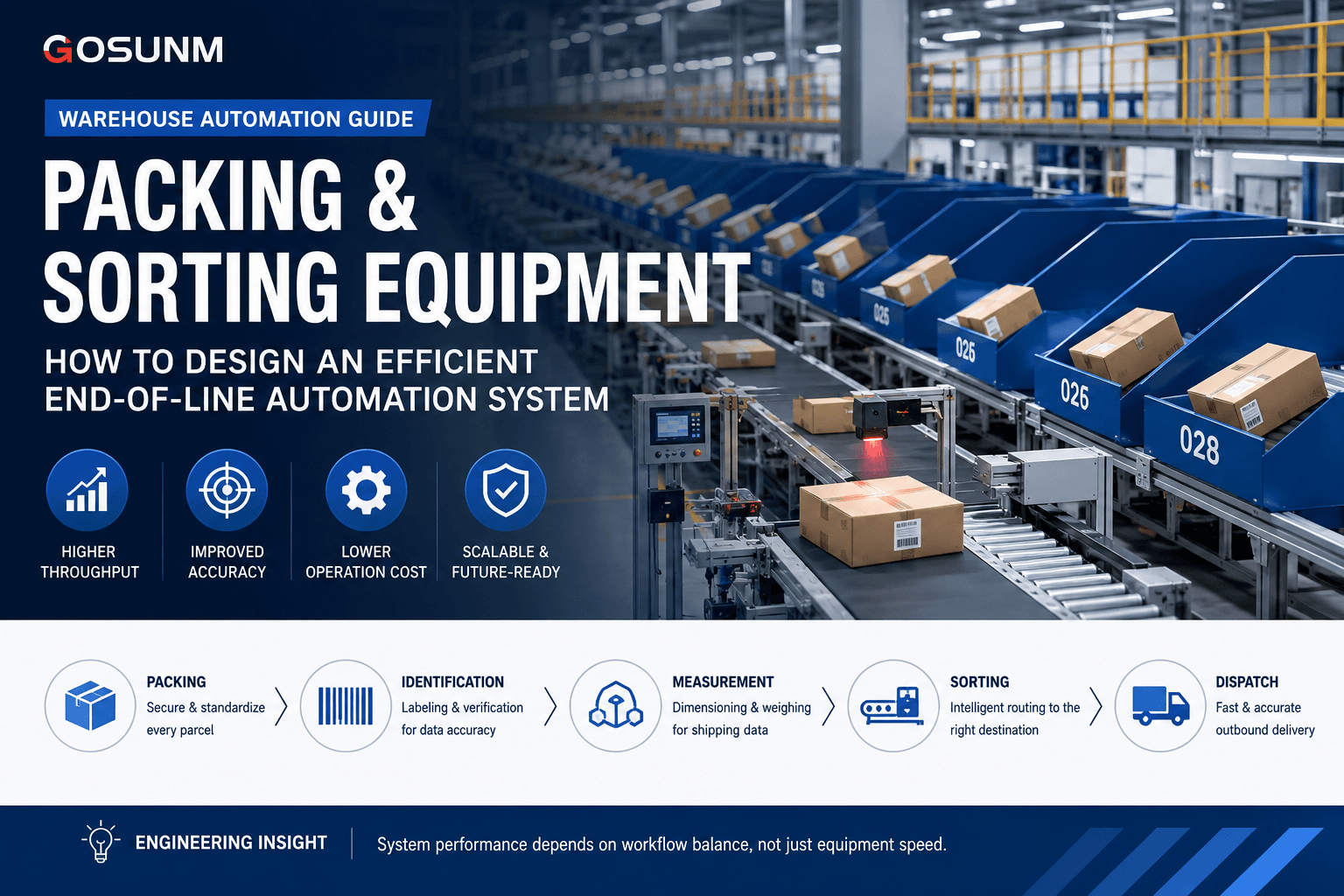 Packing and Sorting Equipment: How to Build an Efficient End-of-Line Automation System