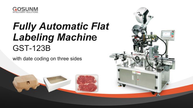 Customized three-sided sticker labeling machine shipped to American customers