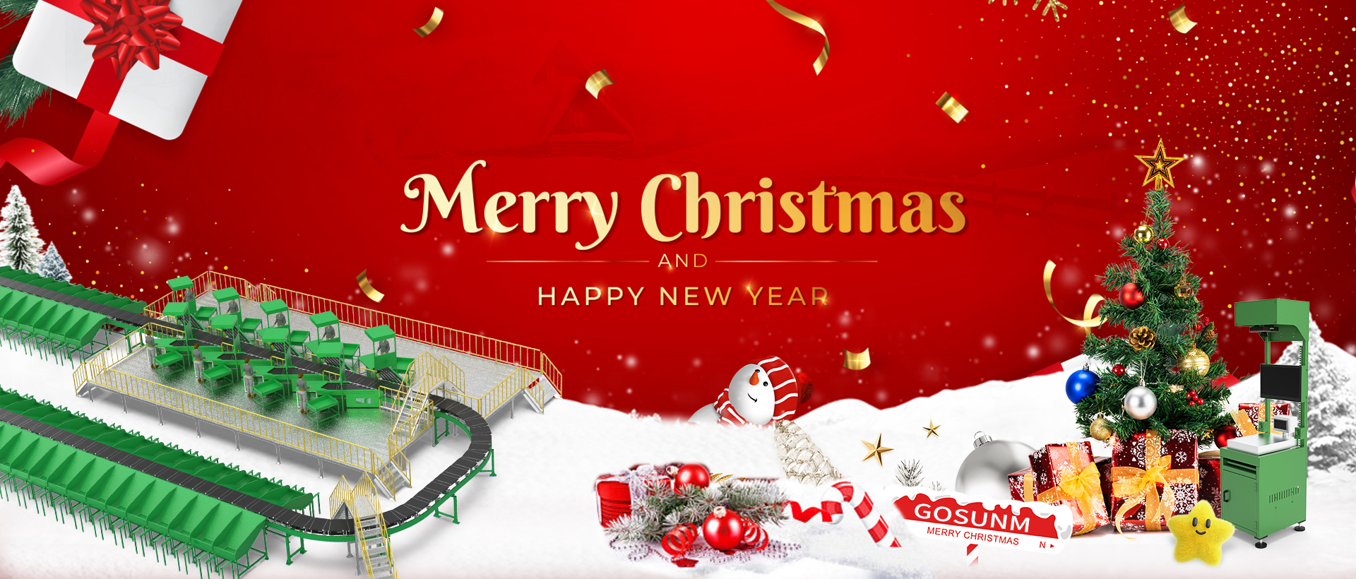 Christmas promotions fuel demand for automated parcel sorting machine Christmas promotions fuel demand for automated parcel sorting machine