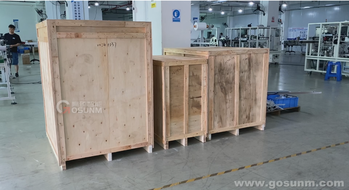 Auto positioning round bottle labeling machine & Semi-auto flat labeling machine shipped to South Africa