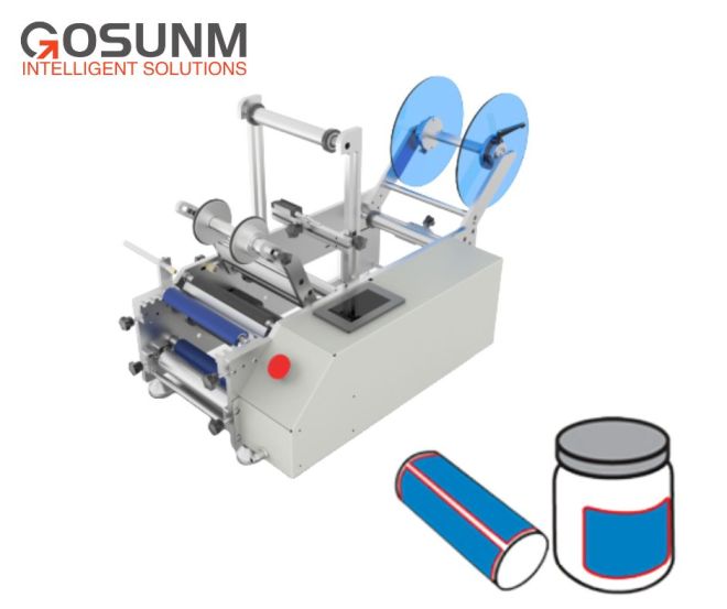 Semi automatic Round Bottle Labeling Machine
