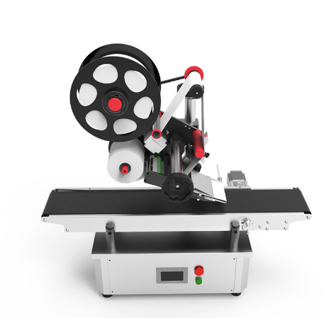 Automatic Desktop Labeling Machine for Flat Surface like Box Carton Automatic Desktop Labeling Machine for Flat Surface like Box Carton