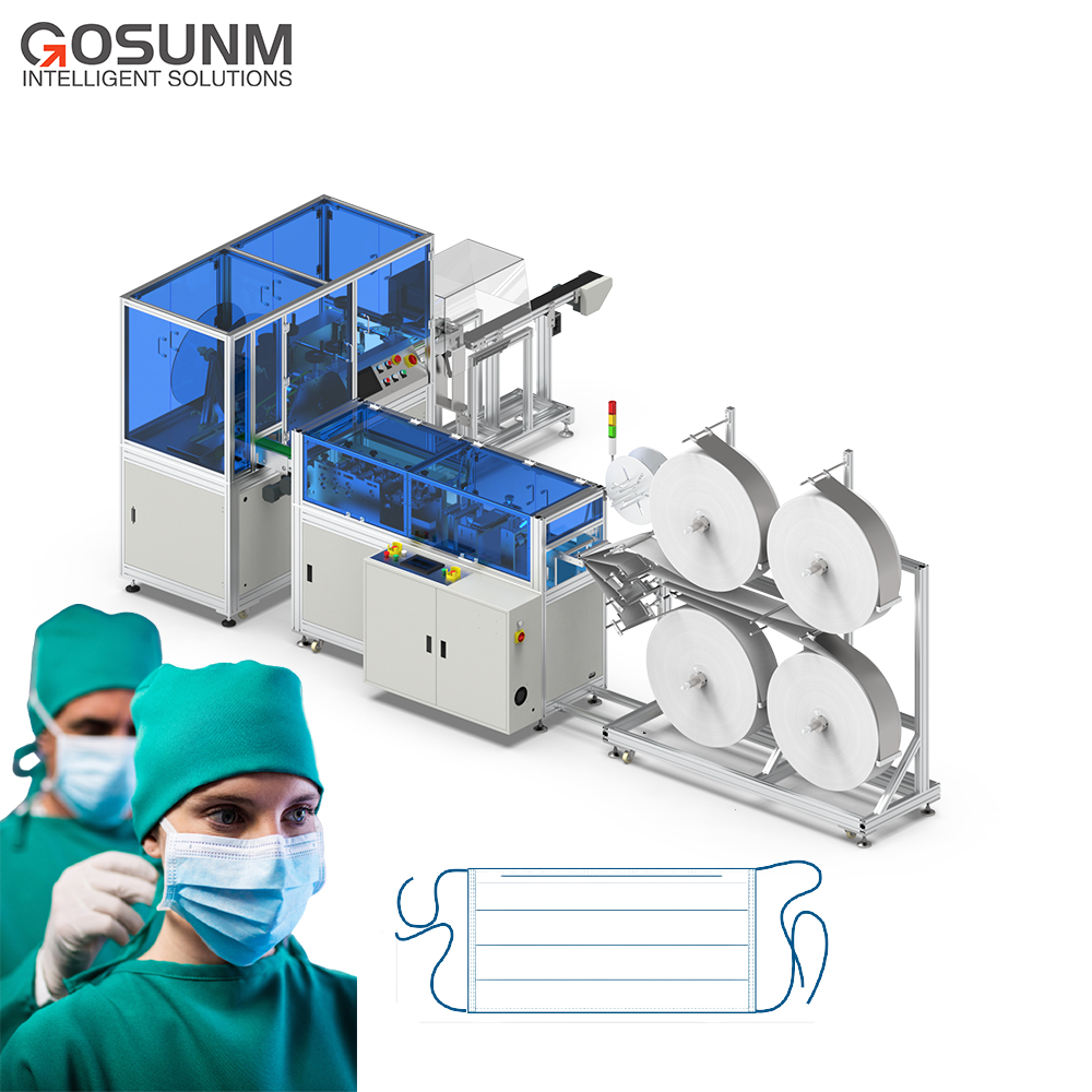 Mechanical safety and quality analysis of Flat mask machine