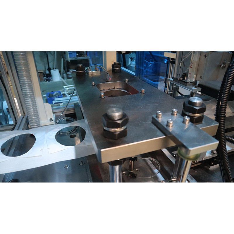 What are the machines that make up the cup mask machine?
