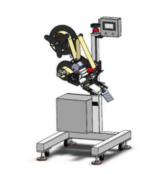 assembly line labeler head assembly line labeler head