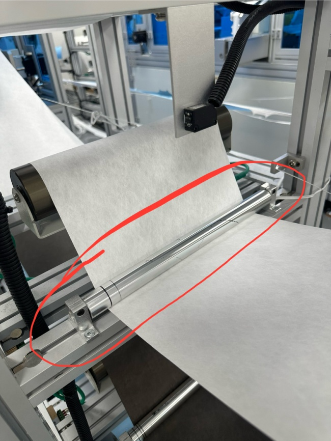 Flat mask machine parts Flat mask machine parts
