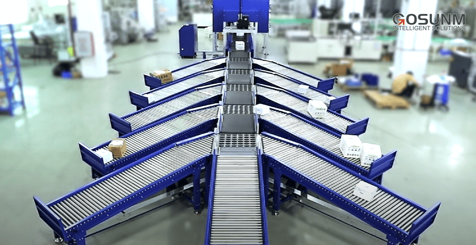 Dynamic DWS+11 ports sorting and delivery to Israel