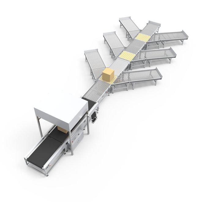 Why use DWS equipment for logistics sorting?