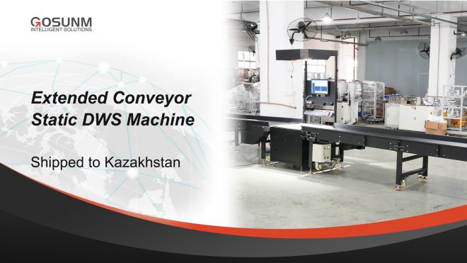 Extended Conveyor Static DWS Machine Shipped to Kazakhstan