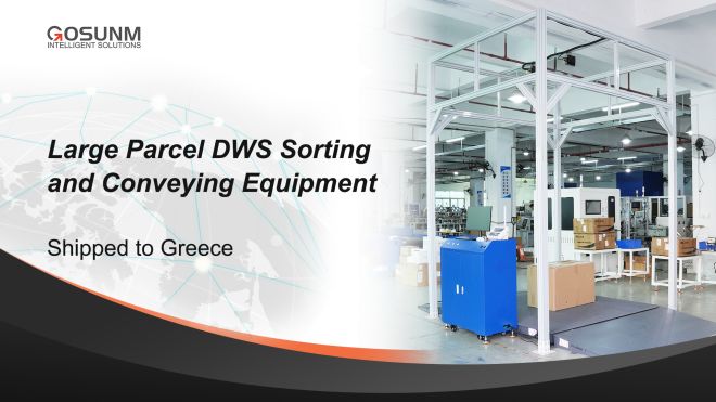Large Floor Model DWS Equipment Shipped To Greece