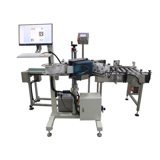 Corner labeling machine GS-TB-116B shipped