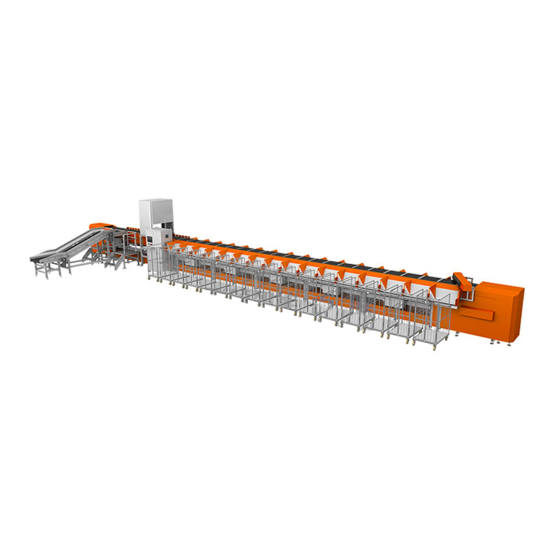 Linear Cross Belt Sorter System Linear Cross Belt Sorter System