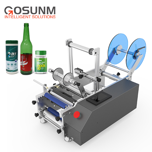 Label Applicator-Round bottle labeling machine