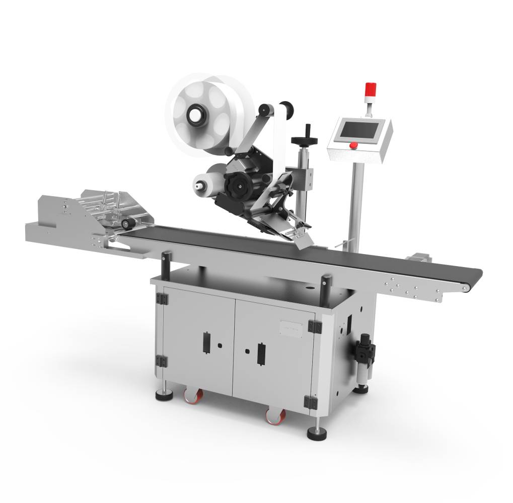 What is the role of the labeling machine