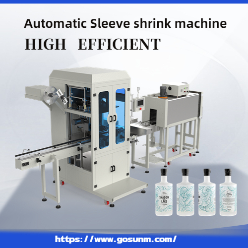 Automatic sleeve labeling machine