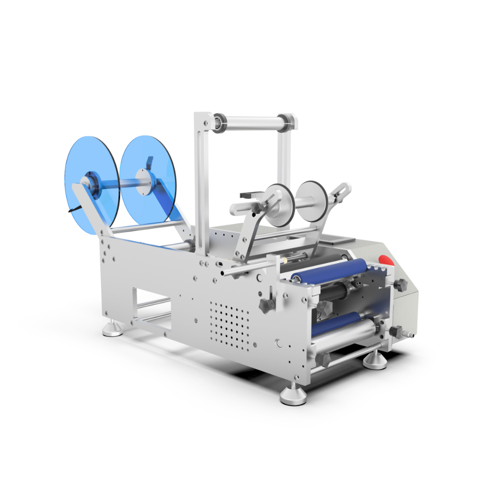 Semi-auto Round Bottle Labeling Machine