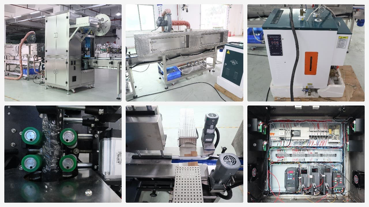 Steam Shrink Sleeve Labeling Machine Steam Shrink Sleeve Labeling Machine