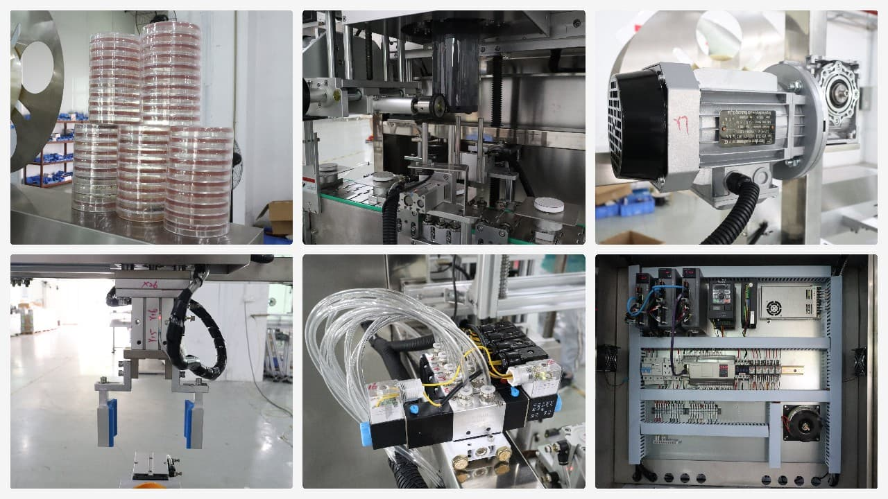 Petri Dish Shrink Sleeve Labeling Machine Petri Dish Shrink Sleeve Labeling Machine