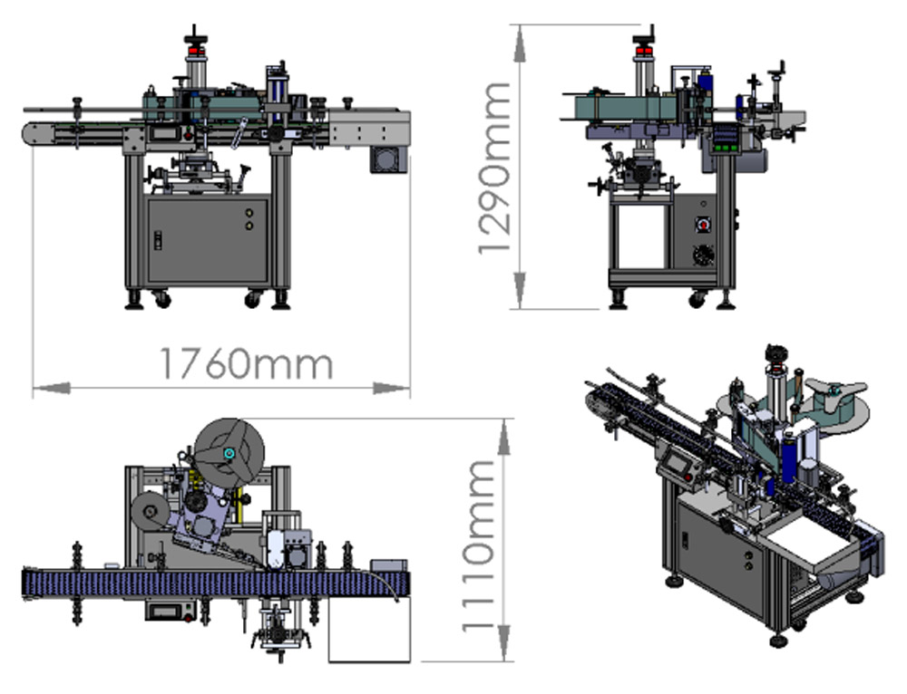 Wholesale Automatic Labeling Machine For Bottle
