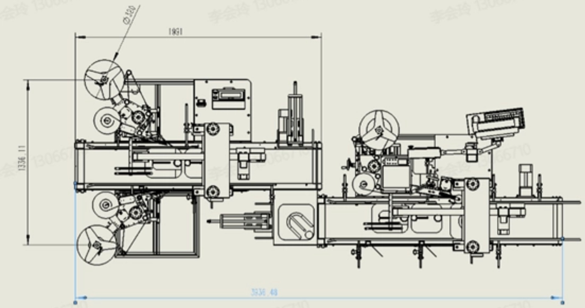Double Side Labeling Machine Double Side Labeling Machine