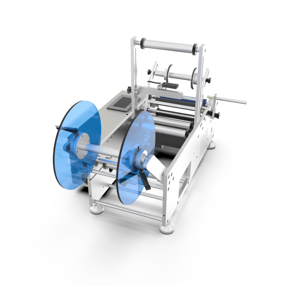 Semi-auto Round Bottle Labeling Machine