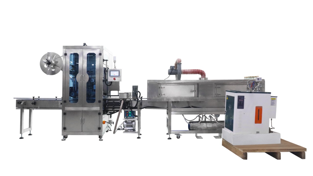 Steam Shrink Sleeve Labeling Machine Steam Shrink Sleeve Labeling Machine